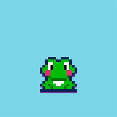 #unitedfrogs #frog002 #frogs #pixels #pixelart #originalcharacter # ...