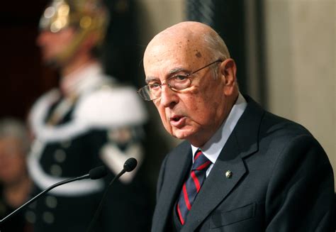 President Giorgio Napolitano, Italy’s Quiet Power Broker - The New York ...