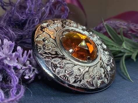 Celtic Brooch, Celtic Jewelry, Scotland Jewelry, Thistle Jewelry ...