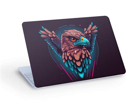 Cool EAGLE LAPTOP SKIN Decal Sticker, Colorful Eagle Laptop Skin Decal ...