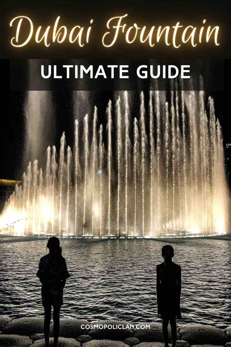 Dubai Fountain show: Timings and best viewpoints | CosmopoliClan