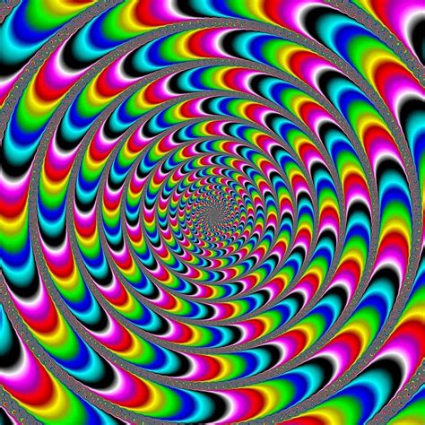 More Rainbow! | Cool optical illusions, Art optical, Optical illusions