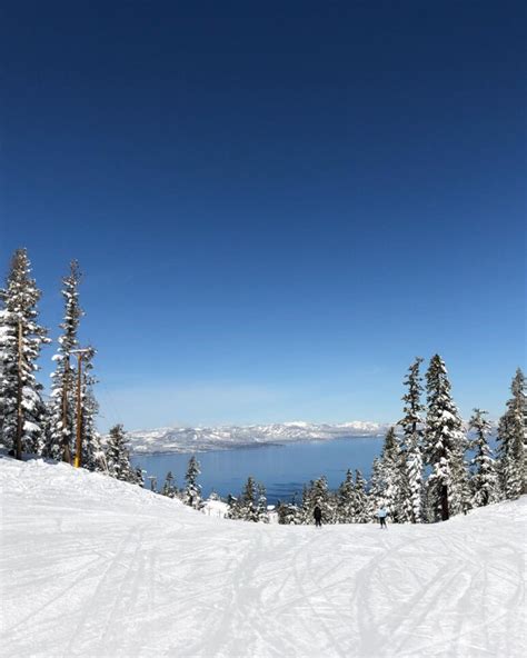 Skiing In Lake Tahoe - Overview & Map Of Lake Tahoe Ski Resorts