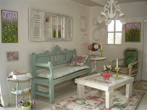 Desain Ruang Tamu Shabby Chic yang Seksi dan Elegan - InteriorDesign.id