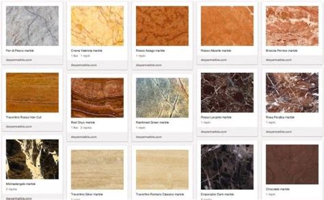 Different Colored Marble Tile | Marble Colors | walls | Pinterest ...