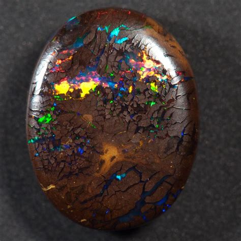 Boulder opal 4.1ct doublesided, 1 of 2 | Australian opal, Opal, Boulder ...