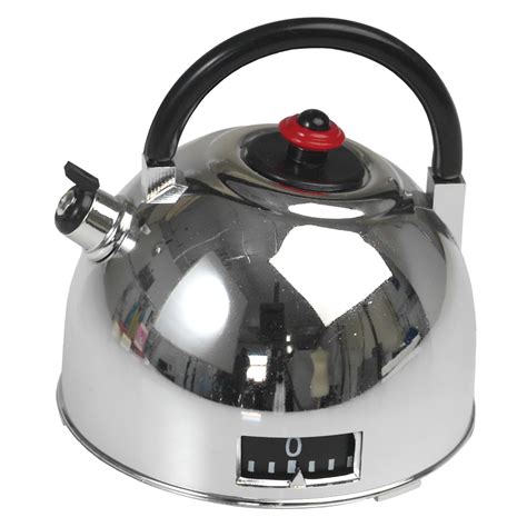 Silver Kettle Kitchen Timer | Rex London (dotcomgiftshop)