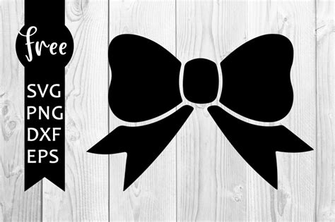 Bow tie svg free, bow svg, cheer bow svg, instant download, silhouette ...