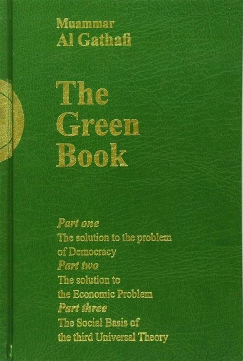 Gaddafi's "The Green Book" by Muammar al-Gaddafi (Paperback, 2016) Fast ...