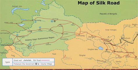 Silk Road Maps, A Map Hepls Your Explore the Silk Road Adventure