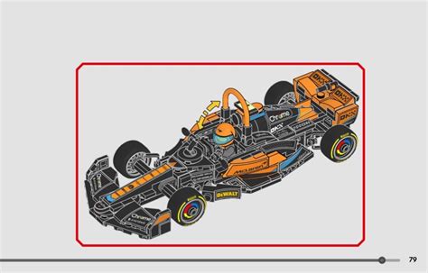 LEGO 76919 2023 McLaren Formula 1 Car Instructions, Speed Champions ...