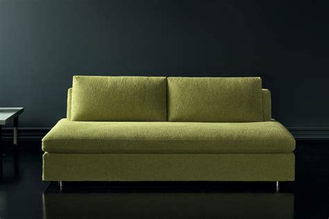 Bench style 2-3 seater armless sofa bed Rock | BODEMA