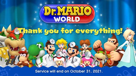 Reminder: Today is Dr. Mario World’s last before it shuts down for good ...