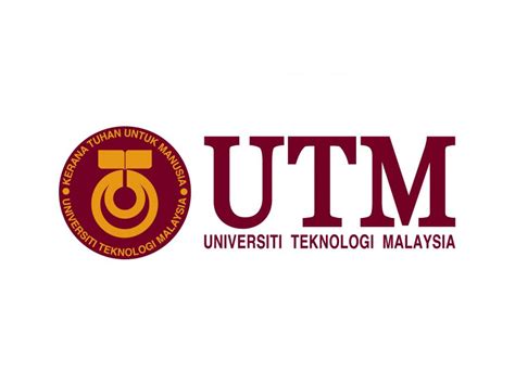 Universiti Teknologi Malaysia UTM Logo PNG vector in SVG, PDF, AI, CDR ...