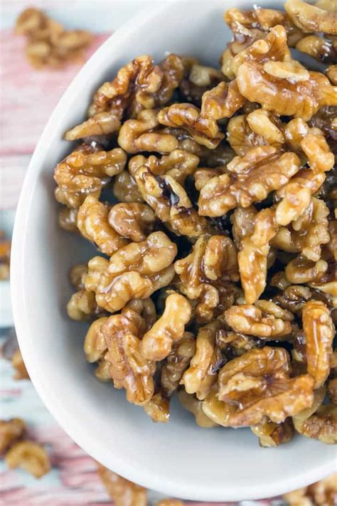 Maple Glazed Walnuts Recipe | Recipe | Walnut recipes, Glazed walnuts ...