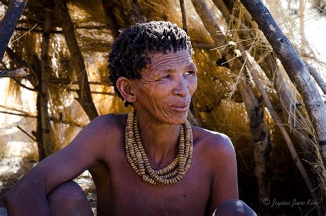 The Humble Life of the Bushmen (San Tribe) of Namibia, Africa