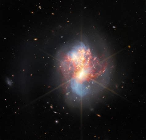 Galactic Collision: Webb Space Telescope Explores Frenzied Star ...