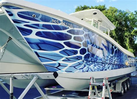 Jason Mathias boat wrap designs