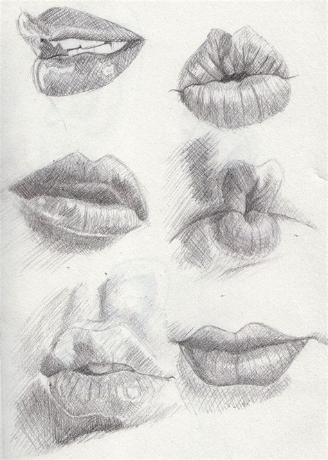 20+ Amazing Lip Drawing Ideas & Inspiration - Brighter Craft | Lips ...