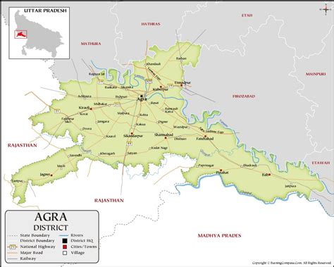 Agra District Map, 59% OFF | www.elevate.in