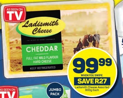 Ladismith Cheese Assorted 800g Each offer at Pick n Pay