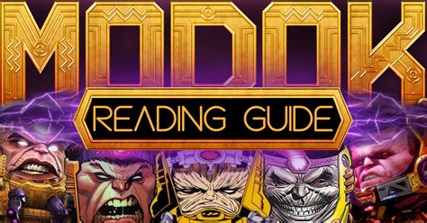 MODOK Comics Reading Guide