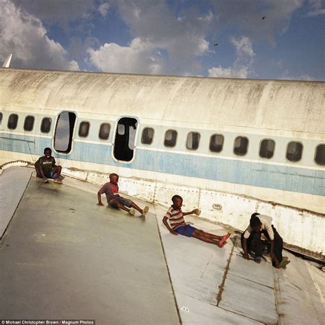 Abandoned Goma airport, Democratic Republic of the Congo, transformed ...