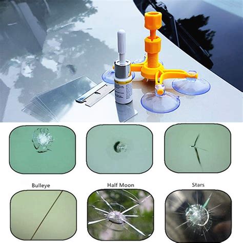 EECOO Crack Windscreen Restore,Windshield Repair Kit DIY Car Windshield ...