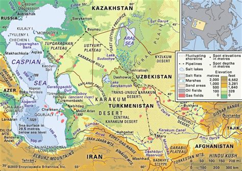 Karakum Desert | Map & Facts | Britannica