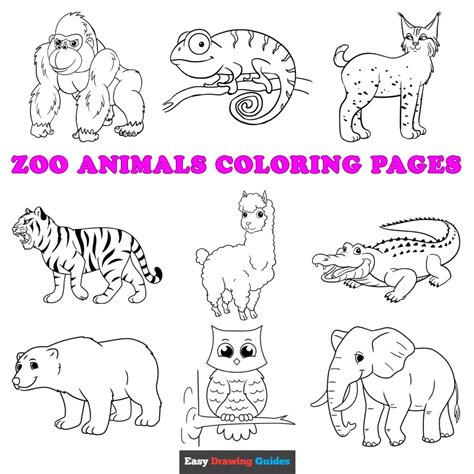 South African Mammals Coloring Pages