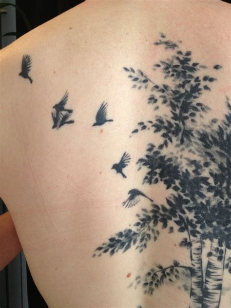 Birch tree tattoo - Best Tattoo Ideas Gallery