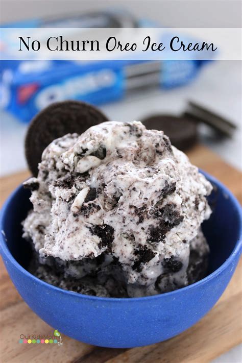 No Churn Oreo Ice Cream Recipe