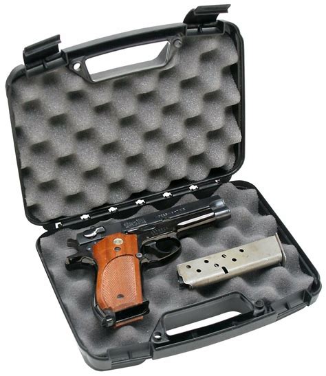 Hard Gun Case Pistol Handgun Foam Storage Box