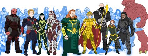 Eternals Marvel Movie Universe Redesigns by Needham-Comics on DeviantArt