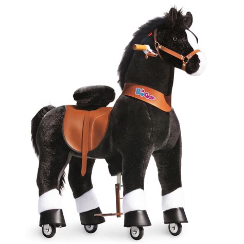 Riding horse toy Black |PonyCycle® Model U