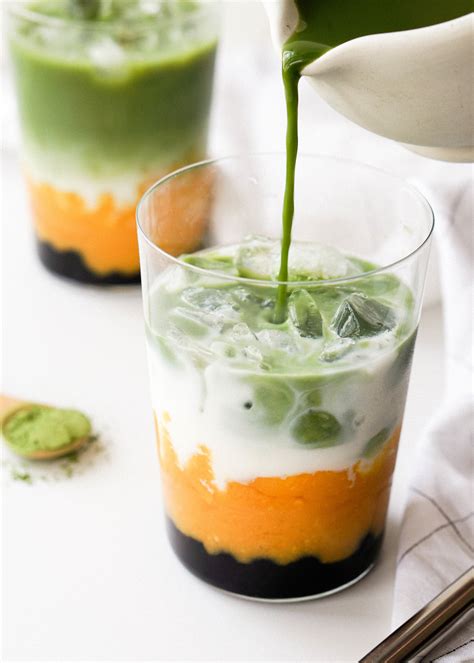 Mango Matcha Boba — Eat Cho Food