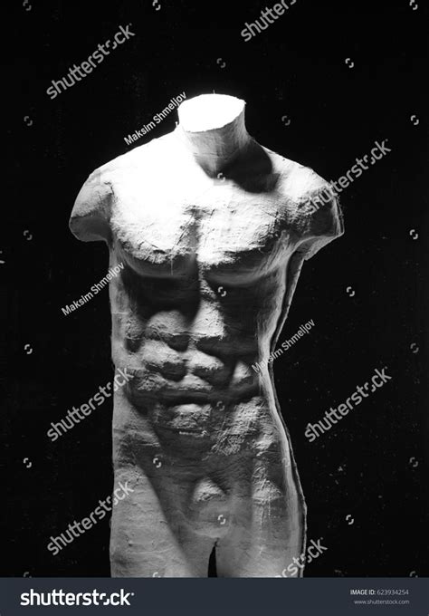 Manikin Body Over Dramatic Background Anatomy Stock Photo 623934254 ...