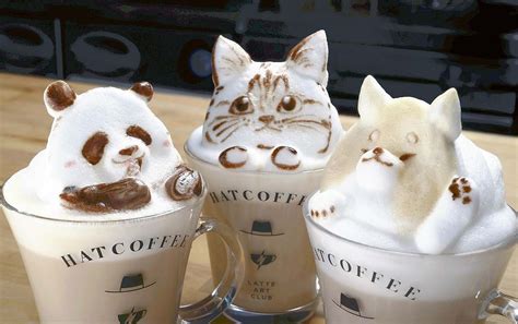 Japan Coffee Shop Serves Joy in Form of 3D Latte Art - The Japan News