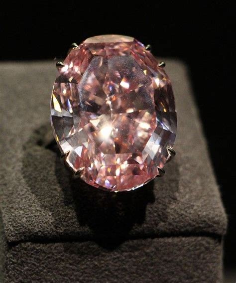 The Pink Star Diamond - DuJour.com | Pink diamond ring, Pink diamond ...