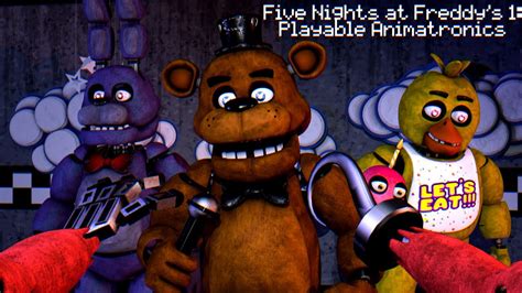 Fnaf 1 animatronics - camerapolre