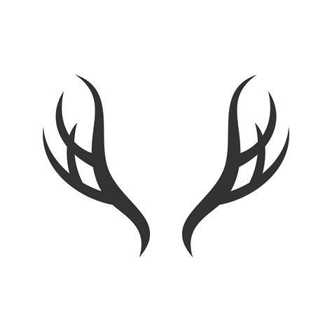 Deer Antlers vector Logo Template - Download Free Vector Art, Stock ...