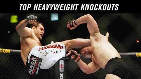 Top 10 Heavyweight Knockouts in UFC History