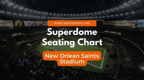 New Orleans Saints Stadium Seating Chart | Portal.posgradount.edu.pe