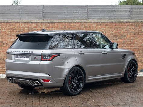 2019 Used Land Rover Range Rover Sport SVR | Flux Grey Satin Paint