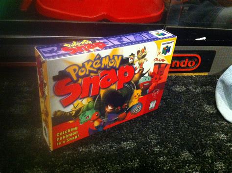 N64 Pokemon Snap boxBox My Games! Reproduction game boxes