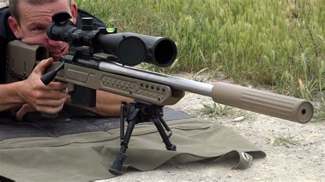 Recoil Control: AMTAC Sniper-762 Suppressor - YouTube