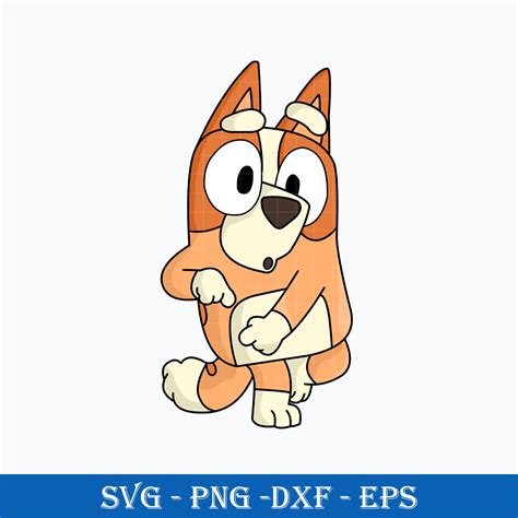 Bingo Bluey SVG, Bluey SVG, Bluey Cartoon SVG PNG DXF EPS Fi - Inspire ...