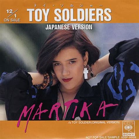 Martika Toy Soldiers Japanese Promo 7" vinyl single (7 inch record ...