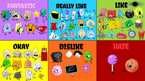 Battle For Bfdi All Characters