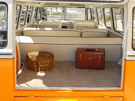 1962 VOLKSWAGEN 23 WINDOW CUSTOM SAMBA BUS | Vw bus interior, Bus ...